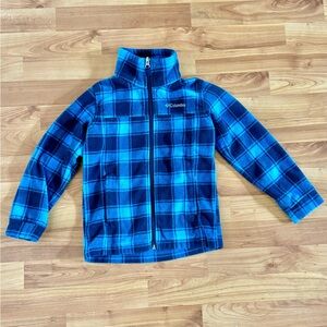 Boys Columbia fleece jacket size XS (6/7)